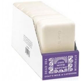 One With Nature O.W.N. Dead Sea Mineral Soap, Goat'S Milk & Lavender (6X4 Oz)