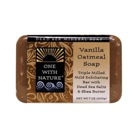 One With Nature Vanilla Oatmeal Soap (1X7 Oz)