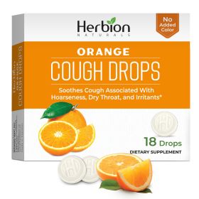 H.N Cough Drops Orange ( 1 X 18 Ct   )