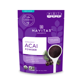 Navitas Naturals Organic Acai Powder Freeze Dried  (12X4 Oz)