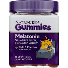Ntrl Melatn Kid Gmy Bry ( 1 X 90 Ct   )