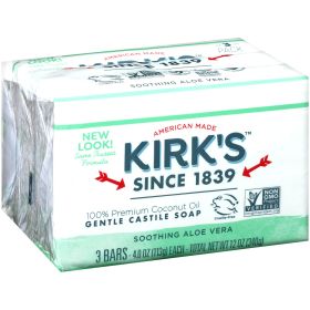 Kirk'S Original Saloe Castile Bar  (1X3 Pack)