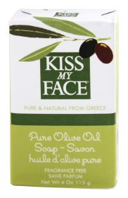 Kiss My Face Pure Olive Oil Bar Soap (1X4 Oz)