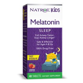 Ntrl Melatonin Kid Straw ( 1 X 40 Tab  )