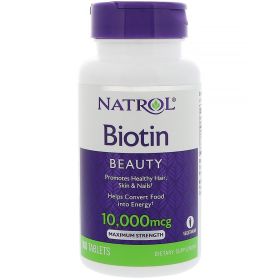 Natrol Max Strengt Biotin, 10000Mg (100 Tab)