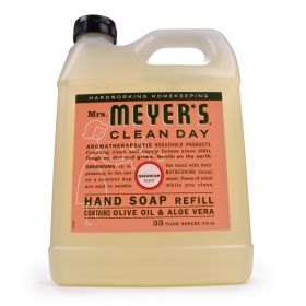 Mrs Meyers Liquid Hand Sp Refil Ger (6X33Oz )