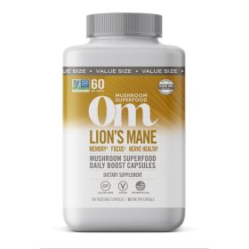 Om Mush Sprfd Lion Mane ( 1 X 180 Ct   )
