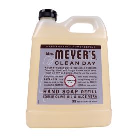 Mrs Meyers Liquid Hand Sp Refil Lavendar (6X33Oz )