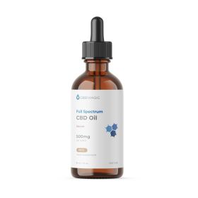 Dog CBD - Full Spectrum Pets CBD Oil (Flavours: Bacon, Dosages: 500mg)